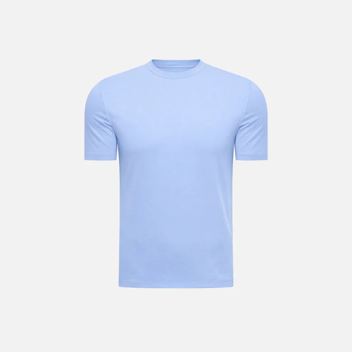 BABY BLUE SHINY TSHIRT