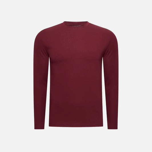 SHINY LONGSLEEVE BURGUNDY