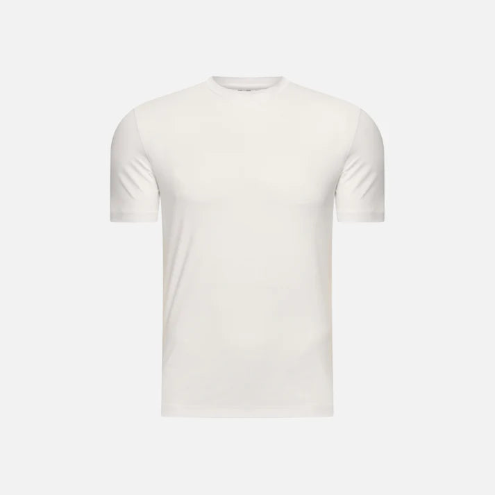 WHITE SHINY TSHIRT
