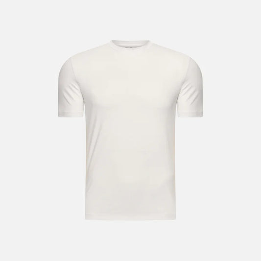 WHITE SHINY TSHIRT