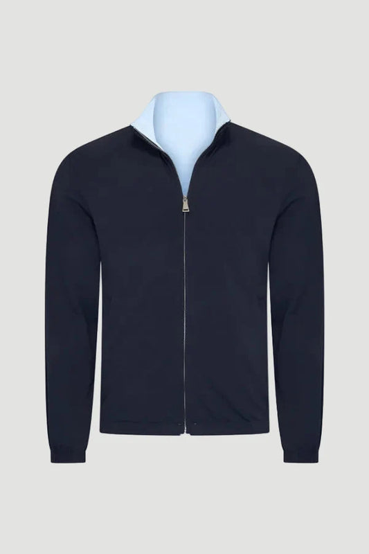 REVERSIBLE JACKET D.BLUE/L.BLUE