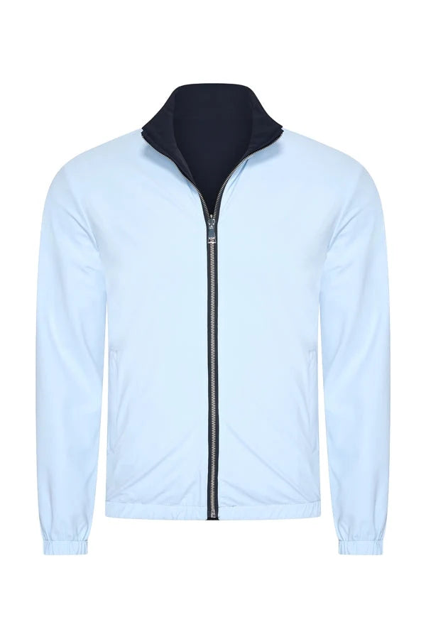 REVERSIBLE JACKET D.BLUE/L.BLUE