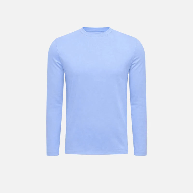 SHINY LONGSLEEVE BABY BLUE