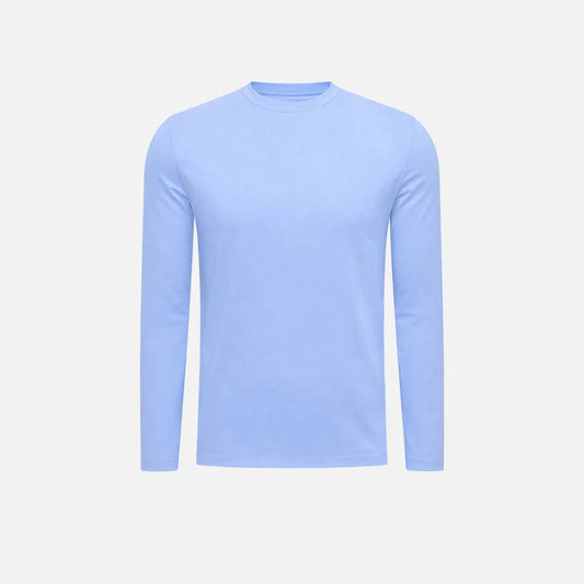 SHINY LONGSLEEVE BABY BLUE