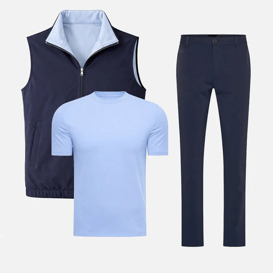 REVERSIBLE BABY BLUE/NAVY BUNDLE